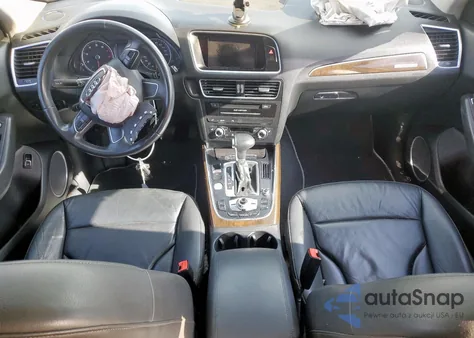 2016 Audi Q5 Premium Plus z USA, uszkodzony, nr VIN WA1L2AFP5GA037612